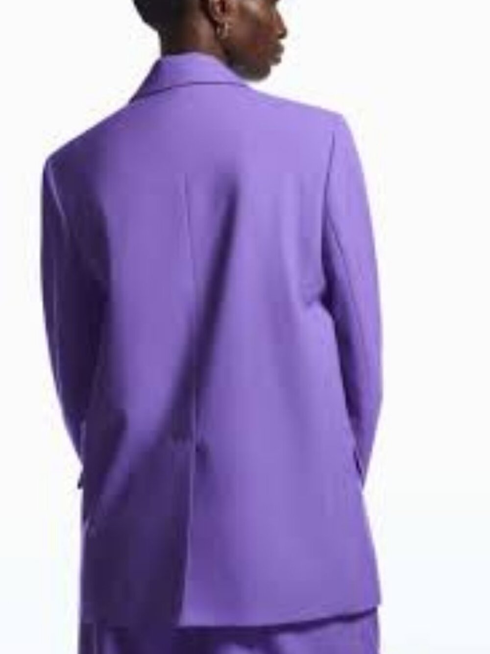 23 - NWOT COS REGULAR FIT DOUBLE BREASTED BLAZER - Picture 7 of 8